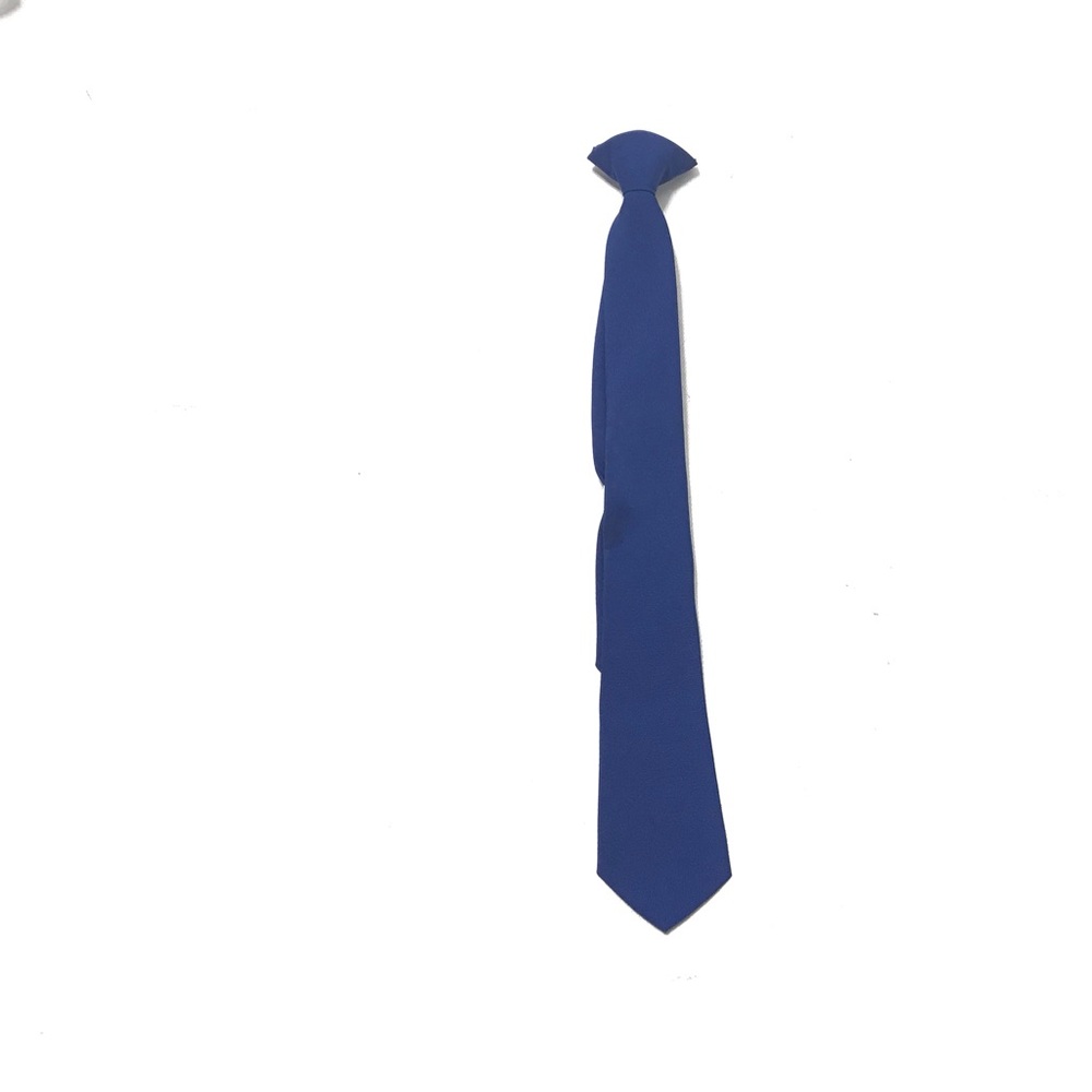 Opposuits Boys Kids Blue Tie Solid Dressy Church